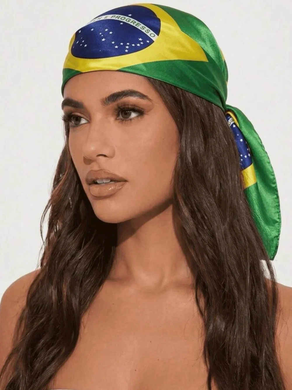 N/A satin headscarf